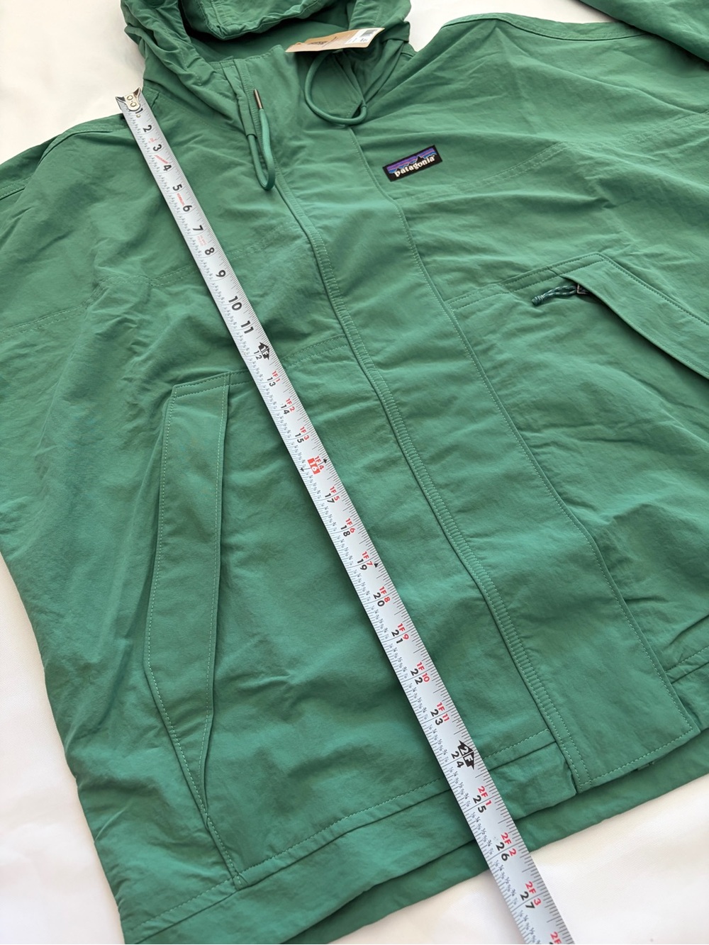 Patagonia Women's Skysail Jacket Size L Heartleaf Green SP25 Relaxed fit - Picture 15 of 15